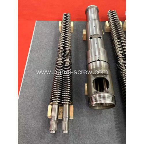 PVC Extruder Conical Twin Screw for Sale